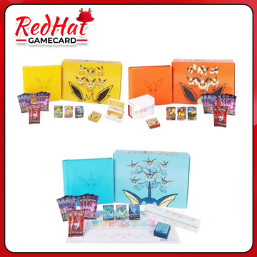 Simplified Chinese version Eevee Advanced Gift Box Vaporeon ,Flareon,Jolteon