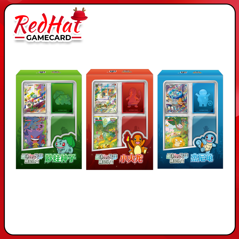 Collected 151 original partner premium gift box Red Hat Game Card Collected 151 original partner premium gift box Red Hat Game Card