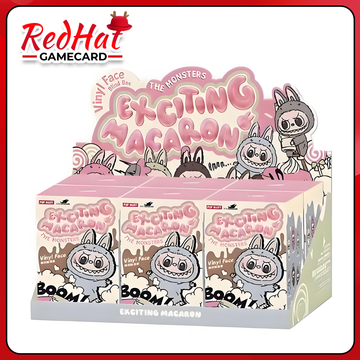 POPMART LABUBU 1.0 Macaron sitting plush toy blind box