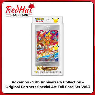 Pokemon -30th Anniversary Collection – Original Partners Special Art Foil Card Set Vol.3