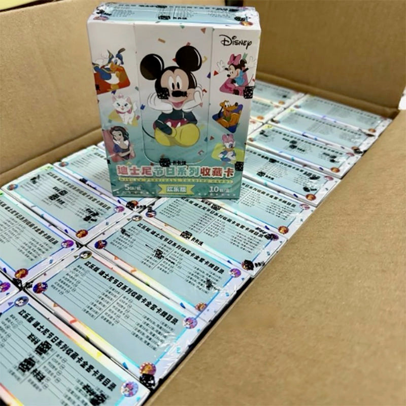 Kakawow 2024 Disney Mickey JOY Edition Festivals Trading Cards Sealed case 36box