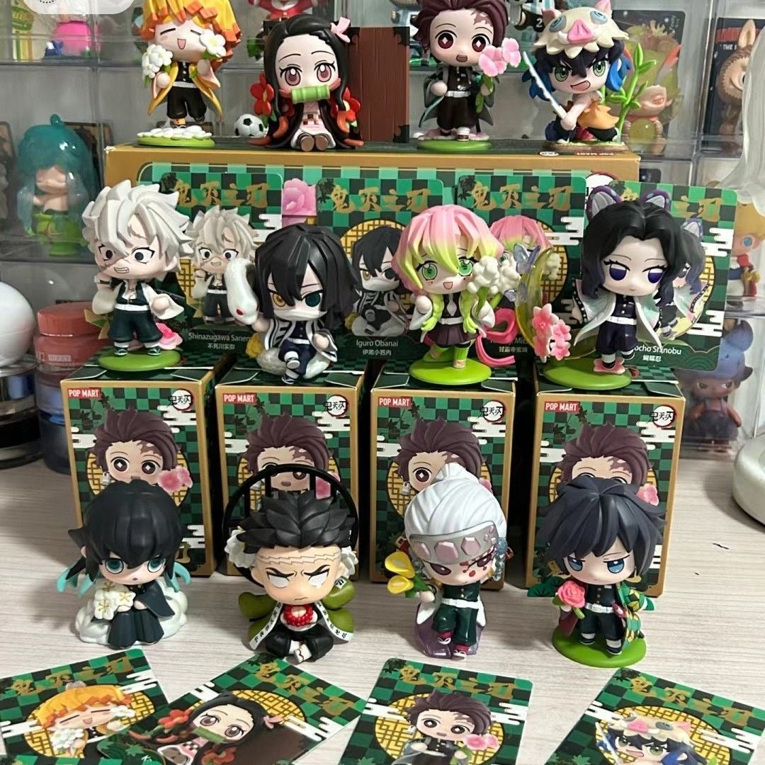 POPMART Demon Slayer Kimetsu No Yaiba Birth Flower Series Blind Box