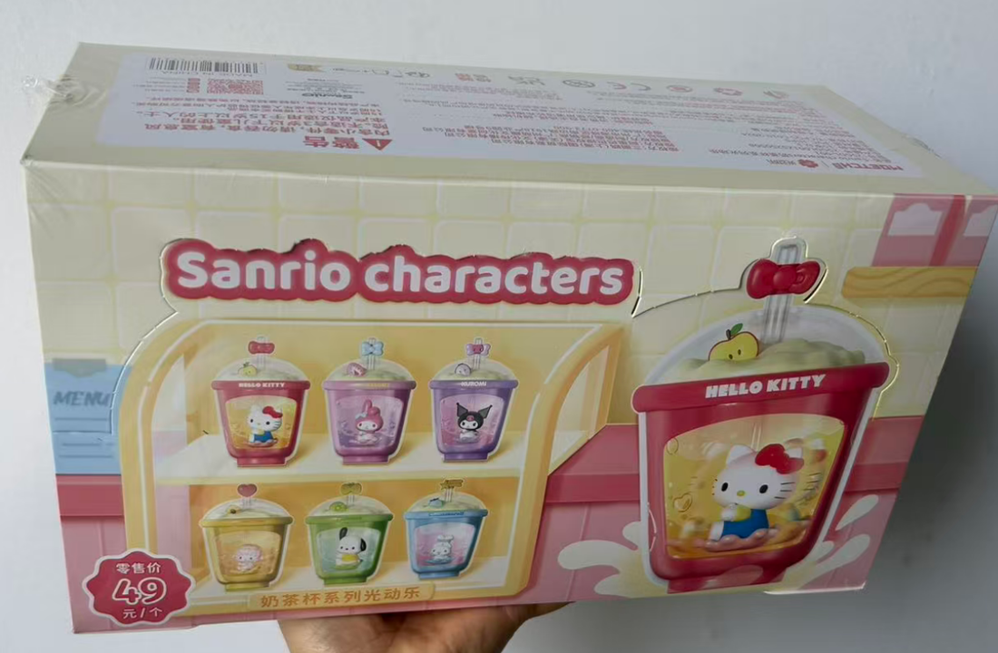 Sanrio Characters  -Hello Kitty Milk Tea Cup with  Solar Panel Blind Box
