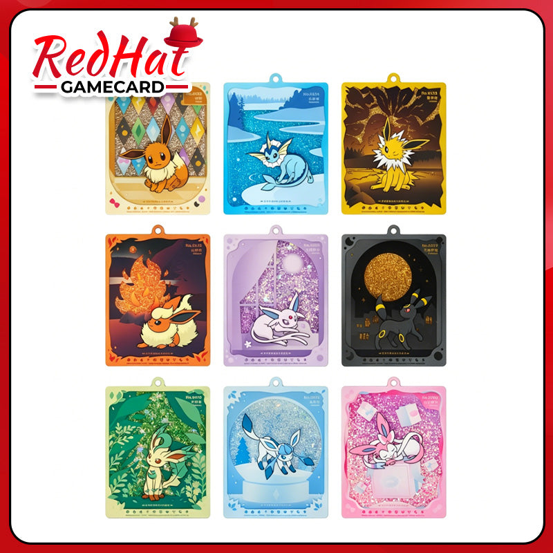 Pokemon Eeveelutions's Quicksand Card Display Ornament Gift Box