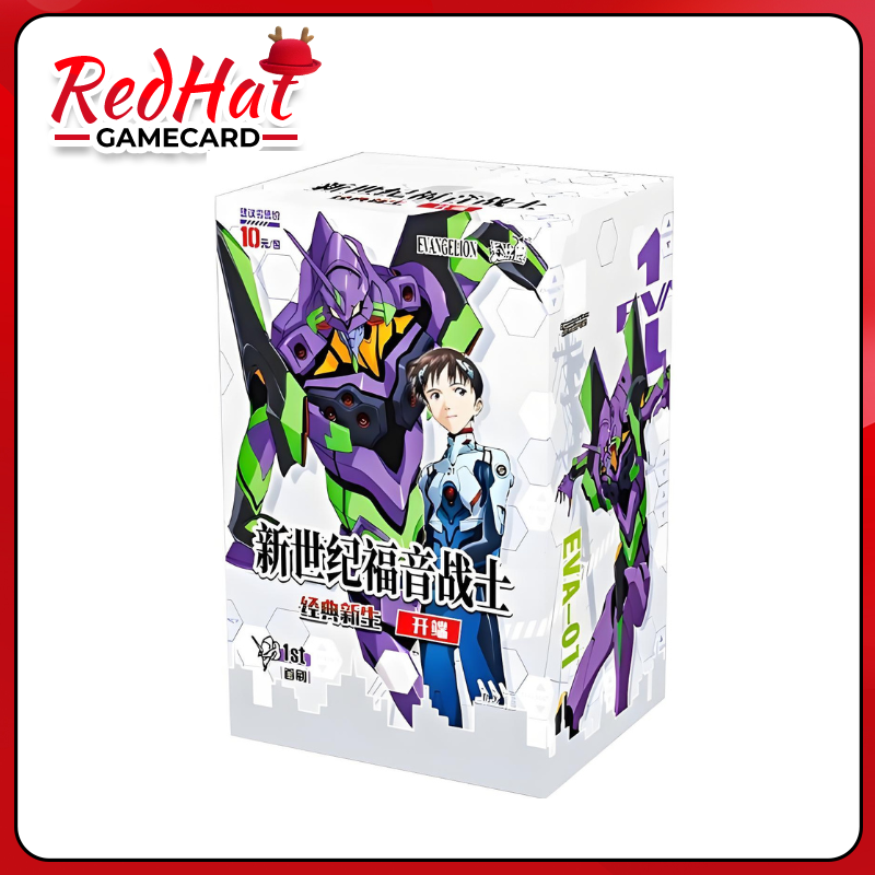 Eva Card T4w1 EVA New Century Evangelion – Red Hat Game Card