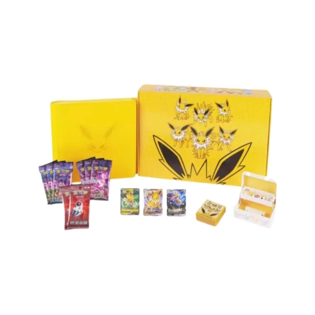 Simplified Chinese version Eevee Advanced Gift Box Vaporeon ,Flareon,Jolteon  (3 boxes per case)