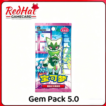 Gem Pack 5.0 Chinese Simplified Version Authotic Original Pokemon Cards